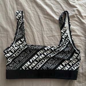 PINK Victoria's Secret Black and White Ultimate Bra